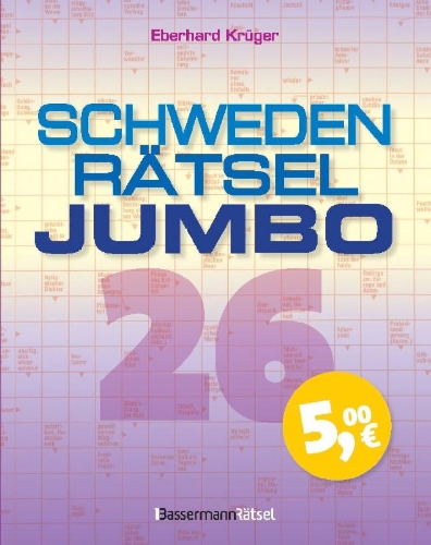 Buchcover und Innenansicht für das Buch: Schwedenrätseljumbo 26