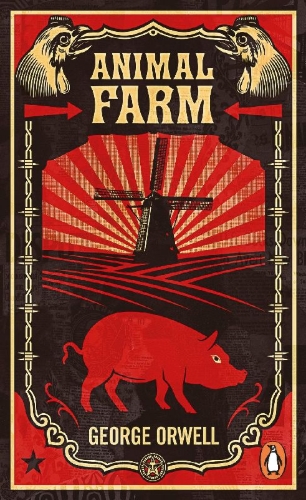 Buchcover und Innenansicht für das Buch: Animal Farm