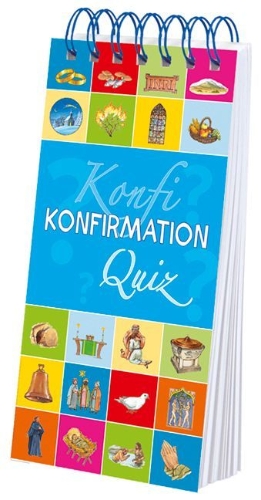 Buchcover und Innenansicht für das Buch: Konfirmation-Quiz