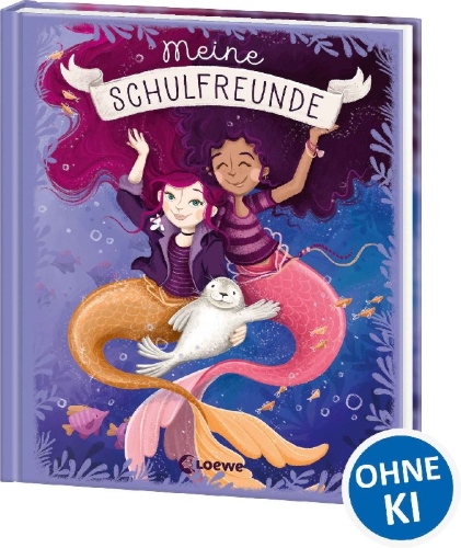 Buchcover und Innenansicht für das Buch: Meine Schulfreunde (Meermädchen)