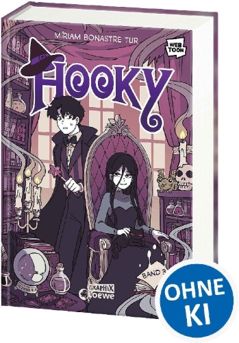 Buchcover und Innenansicht für das Buch: Hooky - Volume 3 (OT)