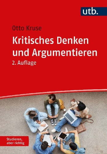 Buchcover und Innenansicht für das Buch: Kritisches Denken und Argumentieren