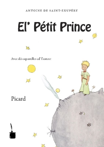 Buchcover und Innenansicht für das Buch: Le Petit Prince