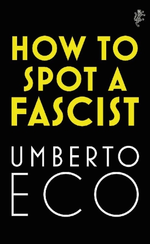 Buchcover und Innenansicht für das Buch: How to Spot a Fascist