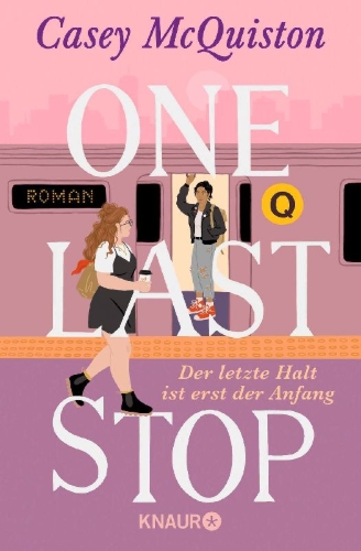 Buchcover und Innenansicht für das Buch: One Last Stop