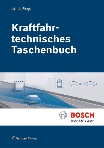 Buchcover und Innenansicht für das Buch: Kraftfahrtechnisches Taschenbuch