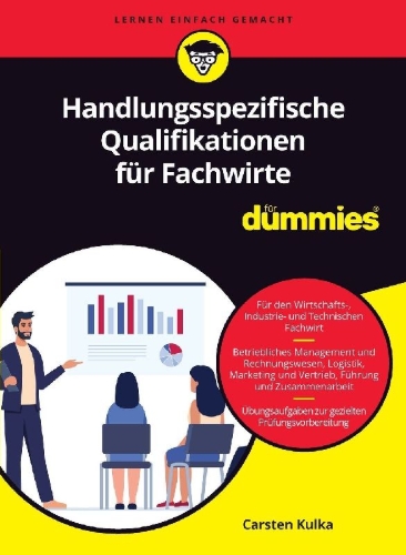 Buchcover und Innenansicht für das Buch: Handlungsspezifische Qualifikationen für Dummies