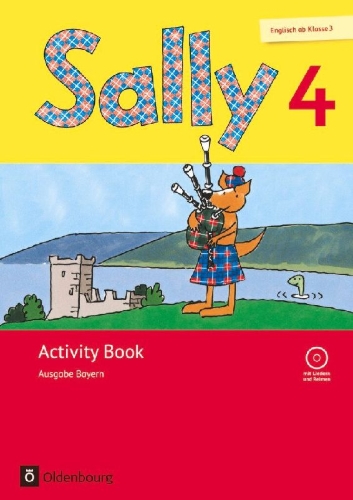 Buchcover und Innenansicht für das Buch: Sally 4. Schuljahr. Activity Book mit Audio-CD. Ausgabe Bayern (Neubearbeitung) - Englisch ab Klasse 3