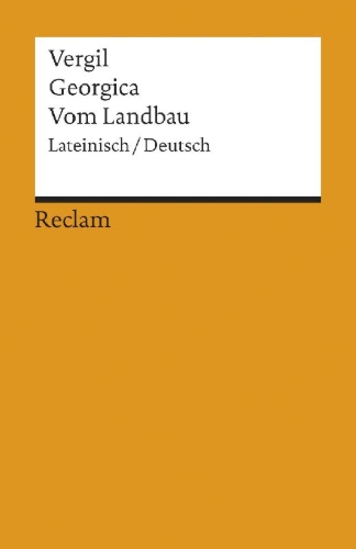 Buchcover und Innenansicht für das Buch: Georgica / Vom Landbau