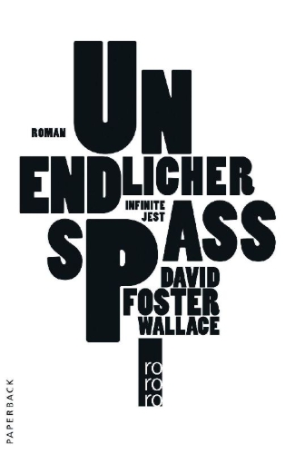 Buchcover und Innenansicht für das Buch: Infinite Jest