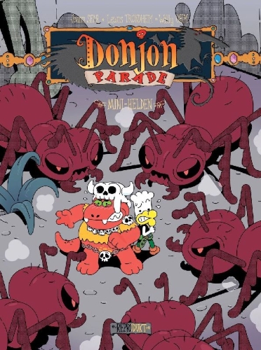 Buchcover und Innenansicht für das Buch: Donjon Parade 10