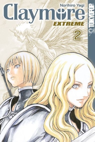 Buchcover und Innenansicht für das Buch: Claymore EXTREME 02
