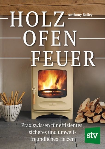 Buchcover und Innenansicht für das Buch: Holz - Ofen - Feuer