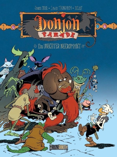 Buchcover und Innenansicht für das Buch: Donjon Parade 9