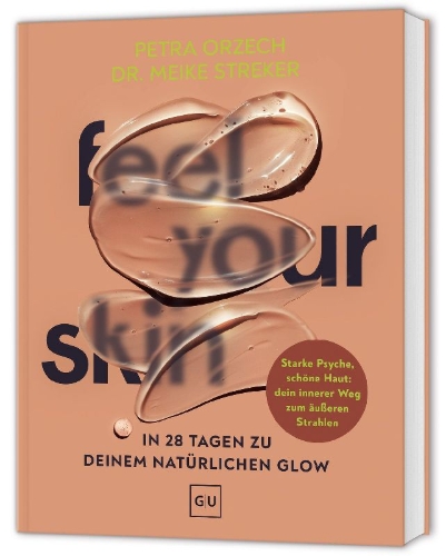 Buchcover und Innenansicht für das Buch: Feel your Skin