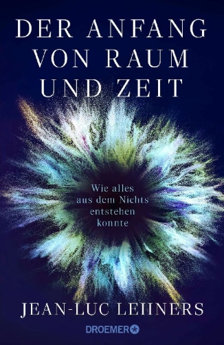 Buchcover und Innenansicht für das Buch: Der Anfang von Raum und Zeit