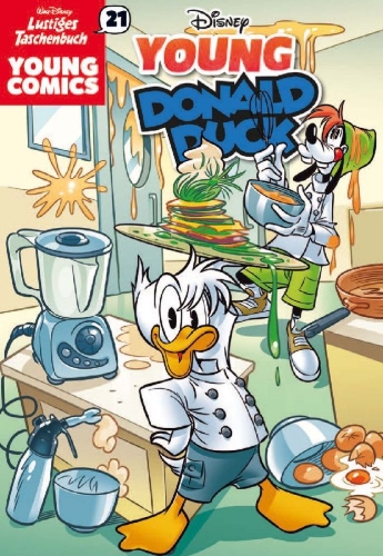 Buchcover und Innenansicht für das Buch: Lustiges Taschenbuch Young Comics 21