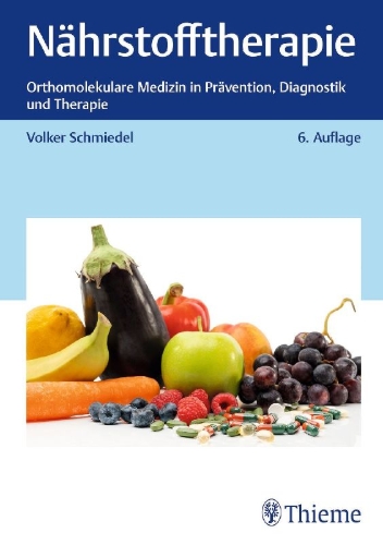 Buchcover und Innenansicht für das Buch: Nährstofftherapie