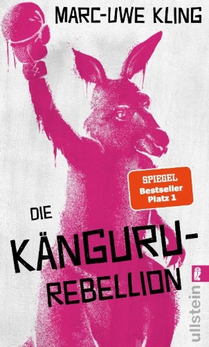 Buchcover und Innenansicht für das Buch: Die Känguru-Rebellion