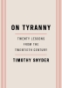 Buchcover und Innenansicht für das Buch: On Tyranny