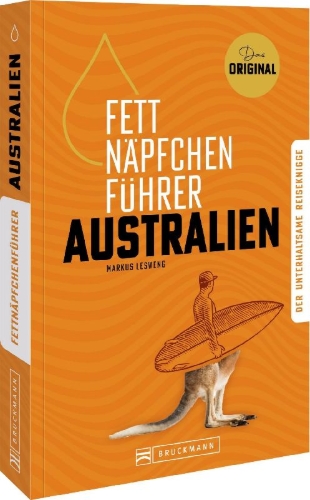 Buchcover und Innenansicht für das Buch: Fettnäpfchenführer Australien