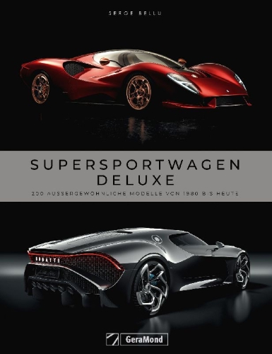 Buchcover und Innenansicht für das Buch: Supersportwagen Deluxe