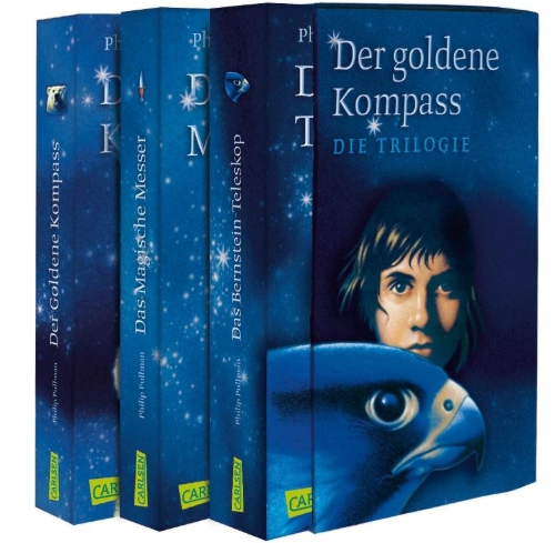 Buchcover und Innenansicht für das Buch: His Dark Materials