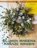 Buchcover und Innenansicht für das Buch: Blumen binden und Kränze winden