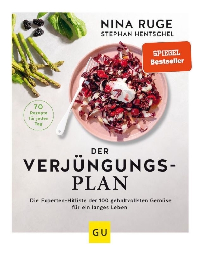 Buchcover und Innenansicht für das Buch: Der Verjüngungs-Plan