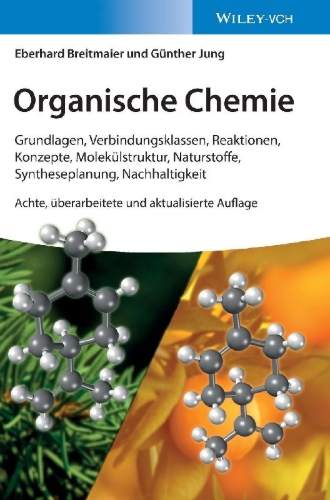 Buchcover und Innenansicht für das Buch: Organische Chemie