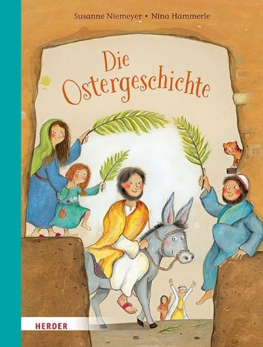 Buchcover und Innenansicht für das Buch: Die Ostergeschichte