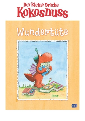 Buchcover und Innenansicht für das Buch: Der kleine Drache Kokosnuss - Wundertüte