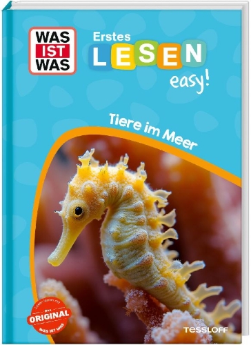 Buchcover und Innenansicht für das Buch: WAS IST WAS Erstes Lesen easy! Tiere im Meer