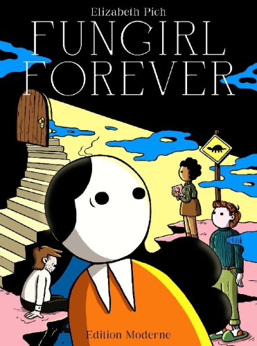 Buchcover und Innenansicht für das Buch: Fungirl Forever