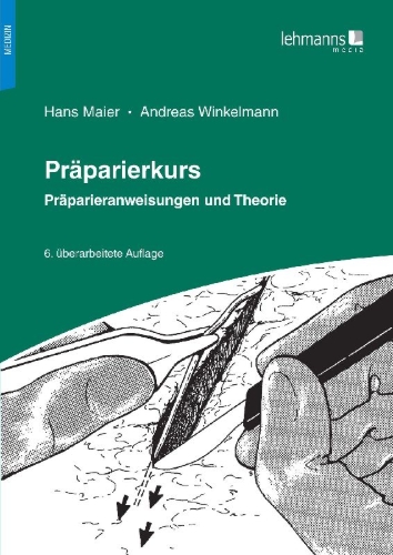 Buchcover und Innenansicht für das Buch: Präparierkurs