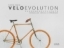 Buchcover und Innenansicht für das Buch: velo evolution - Fahrradgeschichte
