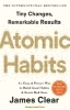 Buchcover und Innenansicht für das Buch: Atomic Habits