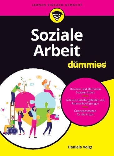 Buchcover und Innenansicht für das Buch: Soziale Arbeit für Dummies