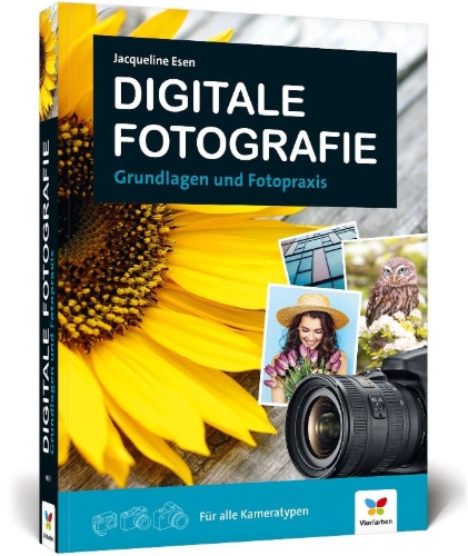 Buchcover und Innenansicht für das Buch: Digitale Fotografie