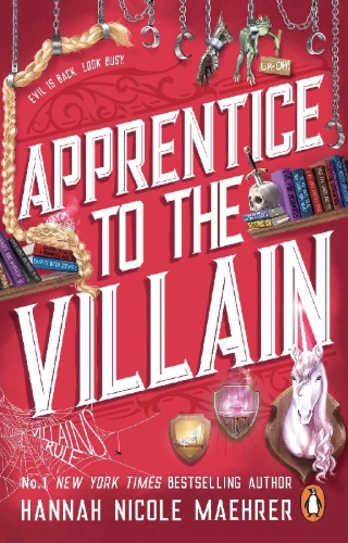 Buchcover und Innenansicht für das Buch: Apprentice to the Villain