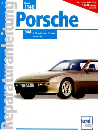 Buchcover und Innenansicht für das Buch: Porsche 944 2.5 l/3.0 l ab Juni 1981