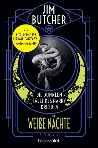 Buchcover und Innenansicht für das Buch: White Night (The Dresden Files 9)