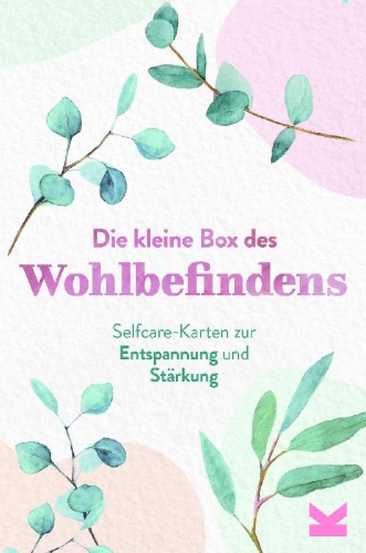 Buchcover und Innenansicht für das Buch: The little Box of Wellbeing