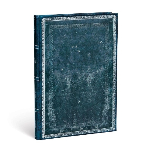 Buchcover und Innenansicht für das Buch: Midnight Steel Adressbuch Midi
