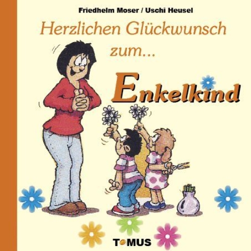 Buchcover und Innenansicht für das Buch: Herzlichen Glückwunsch zum Enkelkind!