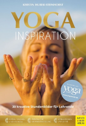 Buchcover und Innenansicht für das Buch: Yoga Inspiration