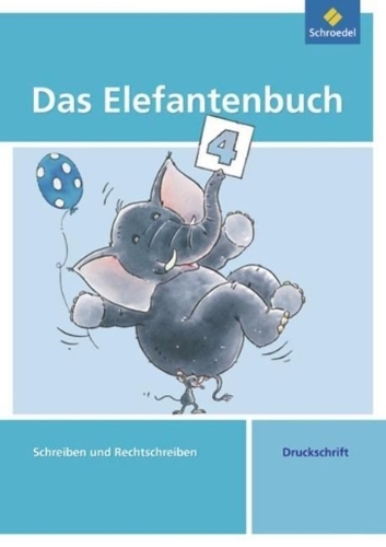Buchcover und Innenansicht für das Buch: Das Elefantenbuch 4. Arbeitsheft