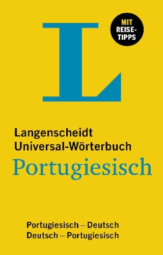 Buchcover und Innenansicht für das Buch: Langenscheidt Universal-Wörterbuch Portugiesisch