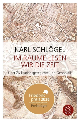 Buchcover und Innenansicht für das Buch: Im Raume lesen wir die Zeit