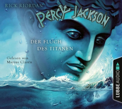 Buchcover und Innenansicht für das Buch: Percy Jackson and the Olympians: The Titan's Curse